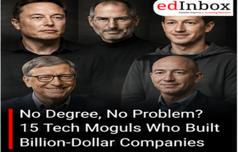 No Degree, No Problem? 15 Tech Moguls Who Built Billion-Dollar Companies