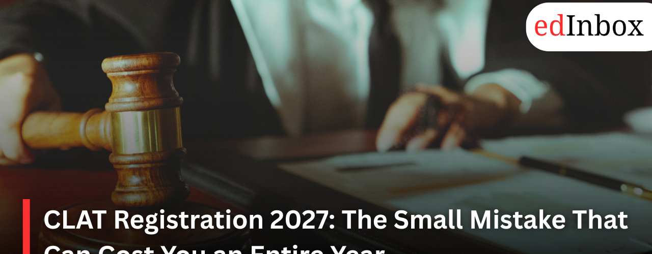 CLAT Registration 2027: The Small Mistake That Can Cost You an Entire Year