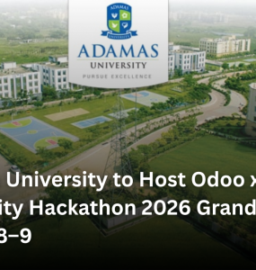 Adamas University to Host Odoo x Adamas University Hackathon 2026 Grand Finale on August 8–9