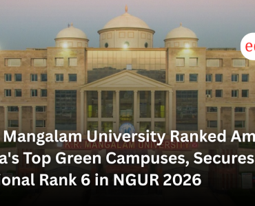 K.R. Mangalam University Ranked Among India's Top Green Campuses, Secures National Rank 6 in NGUR 2026