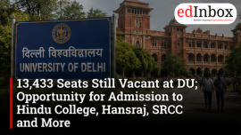 DU Spot Round 2026: 13,433 Seats Vacant in Hindu College, Hansraj, SRCC and Other Colleges