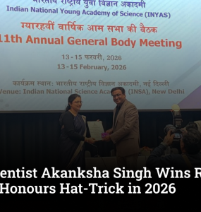 CSIR Scientist Akanksha Singh Wins Rare Science Honours Hat-Trick in 2026