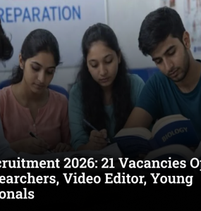 NTA Recruitment 2026: 21 Vacancies Open for GM, Researchers, Video Editor, Young Professionals
