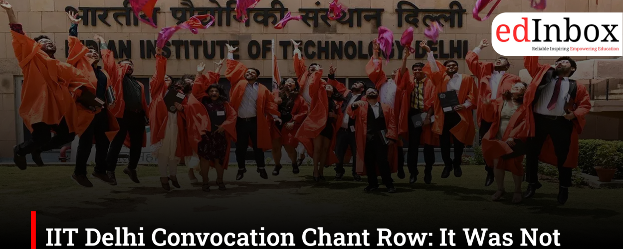 IIT Delhi Convocation Chant Row: It Was Not Gayatri Mantra, Says IIT Kanpur Alumnus