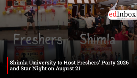Shimla University to Host Freshers’ Party 2026 and Star Night on August 21