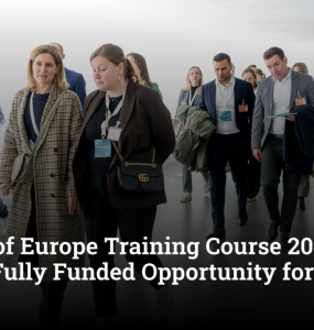 Apply for Council of Europe’s fully funded training