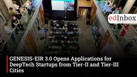 GENESIS-EIR 3.0 Opens Applications for DeepTech Startups from Tier-II and Tier-III Cities
