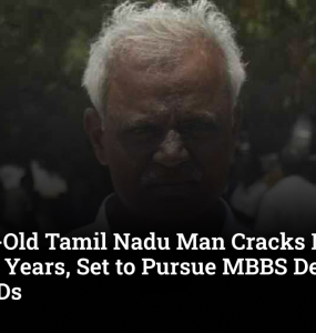 51-Year-Old Tamil Nadu Man Cracks NEET After 34 Years, Set to Pursue MBBS Despite Two PhDs