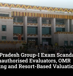 Andhra Pradesh Group-I Exam Scandal: SIT Flags Unauthorised Evaluators, OMR Tampering and Resort-Based Valuation