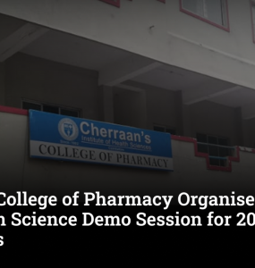 Cheran College of Pharmacy Organises Bentham Science Demo Session for 200+ Students