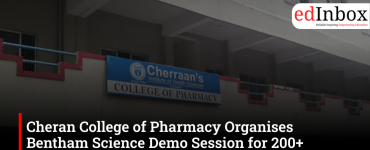 Cheran College of Pharmacy Organises Bentham Science Demo Session for 200+ Students
