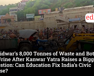 Haridwar’s 8,000 Tonnes of Waste and Bottles of Urine After Kanwar Yatra Raises a Bigger Question: Can Education Fix India’s Civic Sense? 