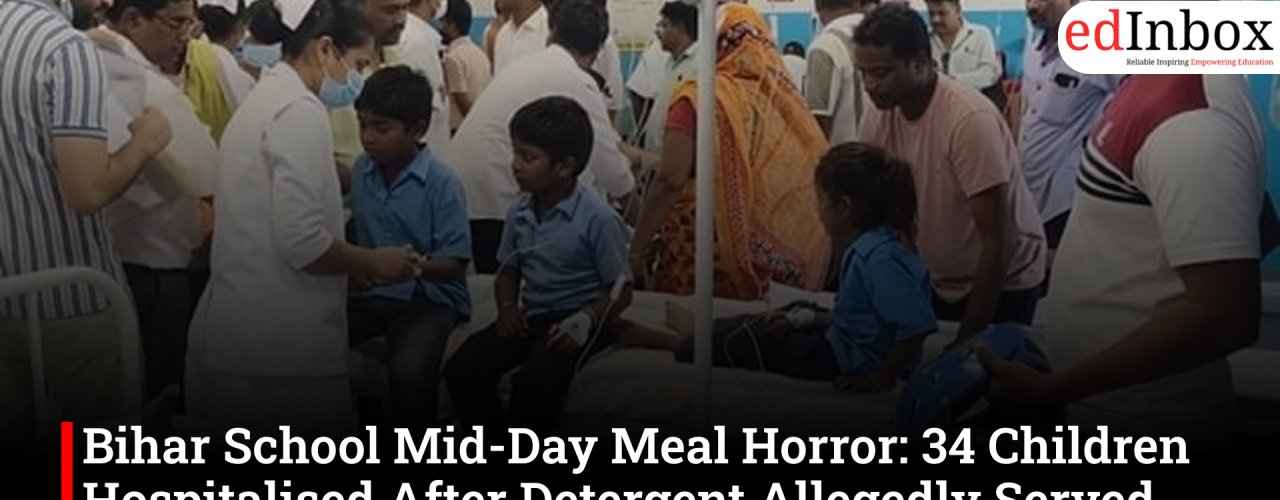 Bihar School Mid-Day Meal Horror: 34 Children Hospitalised After Detergent Allegedly Served Instead of Salt