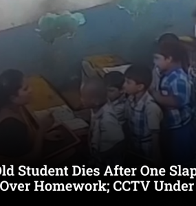6-Year-Old Student Dies After One Slap from Teacher Over Homework; CCTV Under Probe