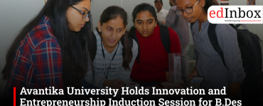 Avantika University Holds Innovation and Entrepreneurship Induction Session for B.Des First-Year Students