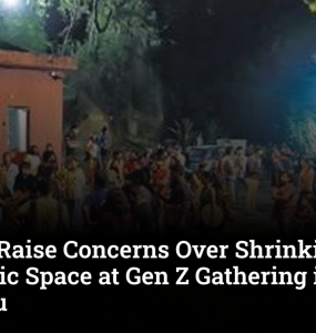 Students Raise Concerns Over Shrinking Democratic Space at Gen Z Gathering in Bengaluru