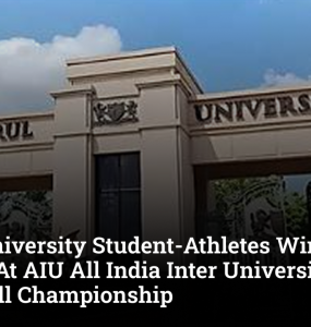 Parul University Student-Athletes Win Three Medals At AIU All India Inter University Woodball Championship