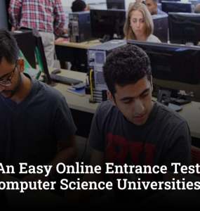 Is There An Easy Online Entrance Test For Top Private Computer Science Universities? 