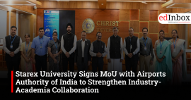 Starex University Signs MoU with Airports Authority of India to Strengthen Industry-Academia Collaboration 