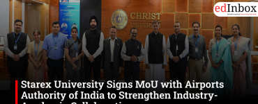 Starex University Signs MoU with Airports Authority of India to Strengthen Industry-Academia Collaboration 