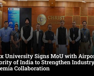 Starex University Signs MoU with Airports Authority of India to Strengthen Industry-Academia Collaboration 