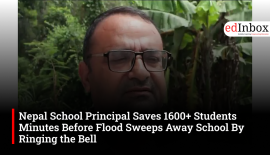 Nepal School Principal Saves 1600+ Students Minutes Before Flood Sweeps Away School, By Ringing the Bell