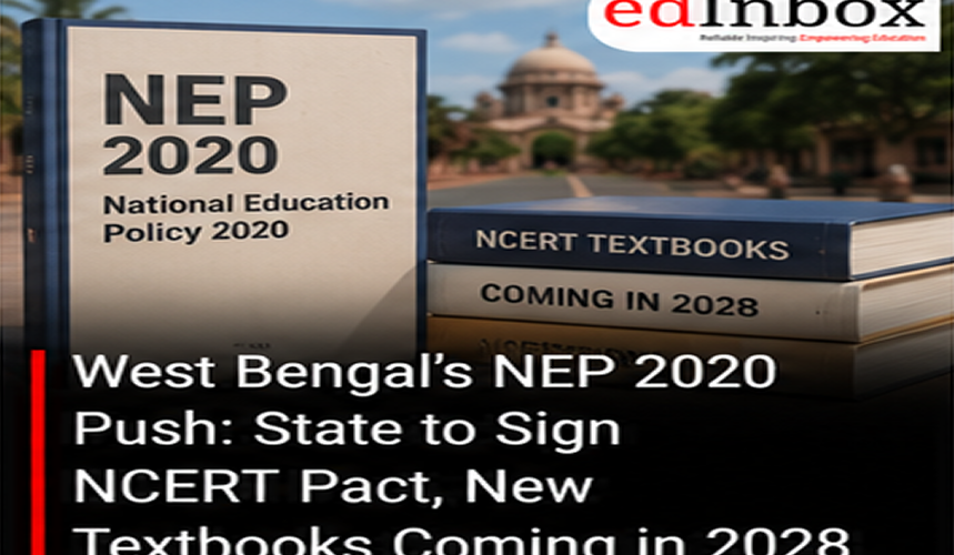 West Bengal’s NEP 2020 Push: State to Sign NCERT Pact, New Textbooks Coming in 2028