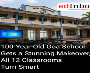 100-Year-Old Goa School Gets a Stunning Makeover, All 12 Classrooms Turn Smart