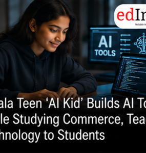 Kerala Teen ‘AI Kid’ Builds AI Tools While Studying Commerce, Teaches Technology to Students