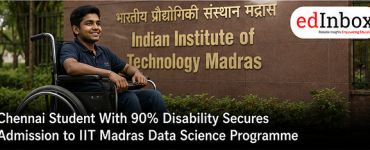 Chennai Student With 90% Disability Secures Admission to IIT Madras Data Science Programme