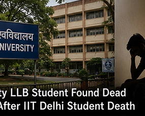 Panjab University LLB Student Found Dead in Hostel Days After IIT Delhi Student Death