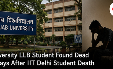 Panjab University LLB Student Found Dead in Hostel Days After IIT Delhi Student Death