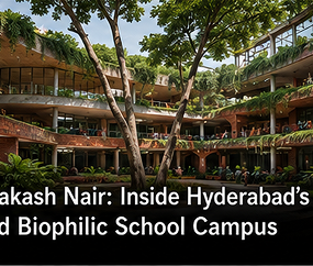Designed by Prakash Nair: Inside Hyderabad’s First-of-Its-Kind Biophilic School Campus