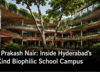 Designed by Prakash Nair: Inside Hyderabad’s First-of-Its-Kind Biophilic School Campus