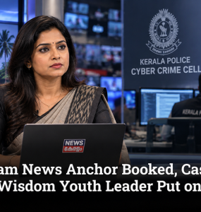 Malayalam News Anchor Booked, Case Against Wisdom Youth Leader Put on Hold