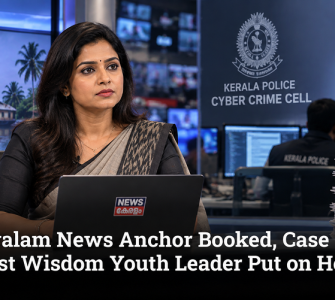 Malayalam News Anchor Booked, Case Against Wisdom Youth Leader Put on Hold