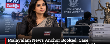 Malayalam News Anchor Booked, Case Against Wisdom Youth Leader Put on Hold