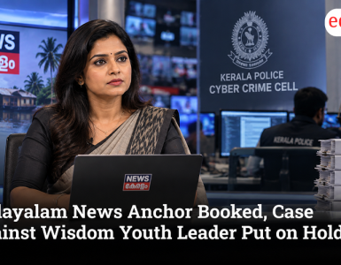 Malayalam News Anchor Booked, Case Against Wisdom Youth Leader Put on Hold
