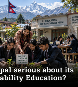 Was Nepal serious about its Sustainability Education?
