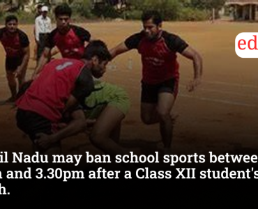 Tamil Nadu May Ban School Sports Events Between 11am and 3.30pm After Class XII Student’s Death