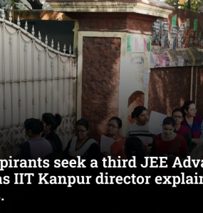 10,000 Aspirants Sign Petition Seeking Third JEE Advanced Attempt; What IIT Kanpur Director Said