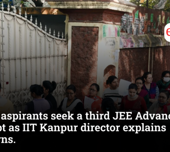 10,000 Aspirants Sign Petition Seeking Third JEE Advanced Attempt; What IIT Kanpur Director Said