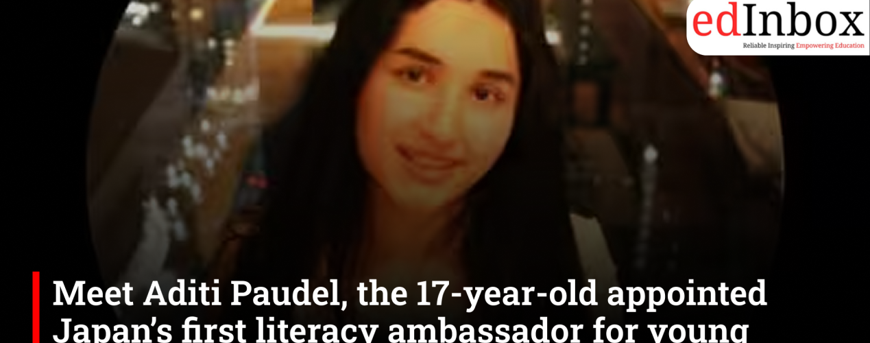 Meet Aditi Paudel, the 17-Year-Old Student Appointed Japan’s First Literacy Ambassador