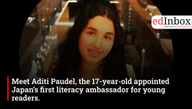 Meet Aditi Paudel, the 17-Year-Old Student Appointed Japan’s First Literacy Ambassador