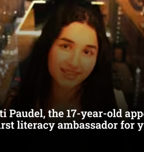 Meet Aditi Paudel, the 17-Year-Old Student Appointed Japan’s First Literacy Ambassador