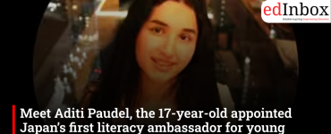 Meet Aditi Paudel, the 17-Year-Old Student Appointed Japan’s First Literacy Ambassador