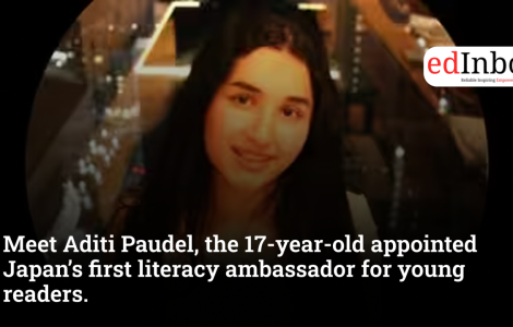 Meet Aditi Paudel, the 17-Year-Old Student Appointed Japan’s First Literacy Ambassador