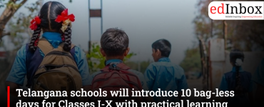 Telangana Schools to Introduce 10 Bag-Less Days for Classes I to X in 2026-27