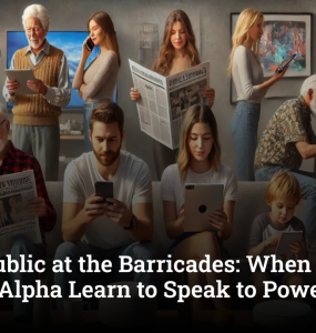 The Republic at the Barricades: When Gen Z and Gen Alpha Learn to Speak to Power