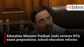 Education Minister Pralhad Joshi reviews NTA exam preparations, school education reforms